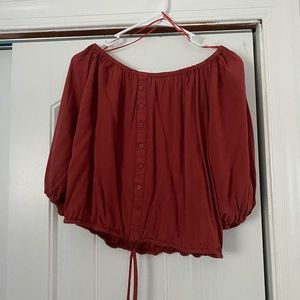 Off the Shouler Long Sleeve